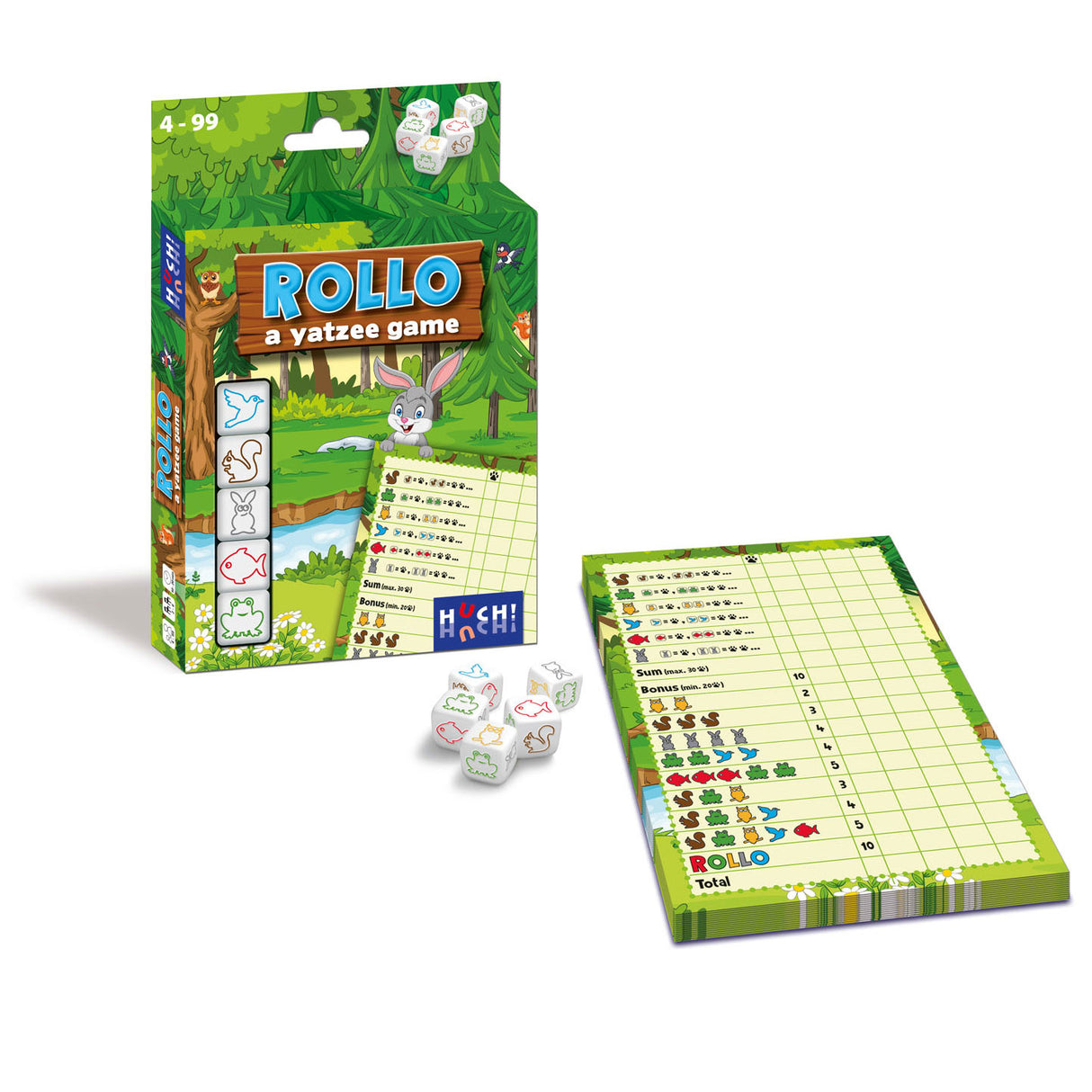 Asmodee rollo - yatzee-dyr