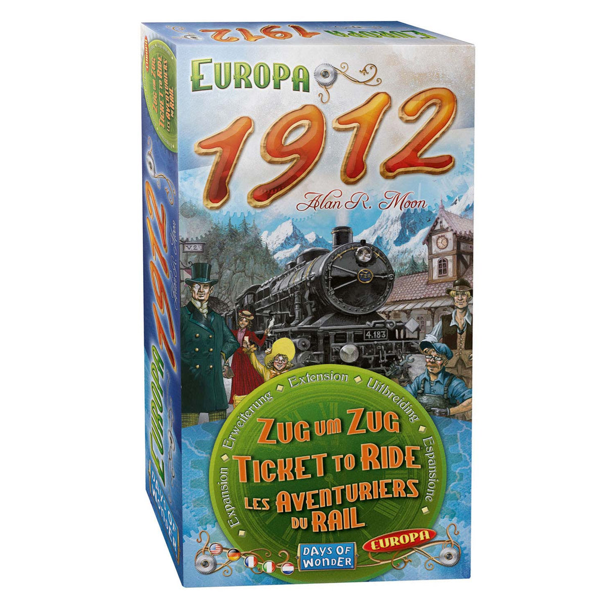 Asmodee Ticket to Ride - Europe 1912 Expansion Set