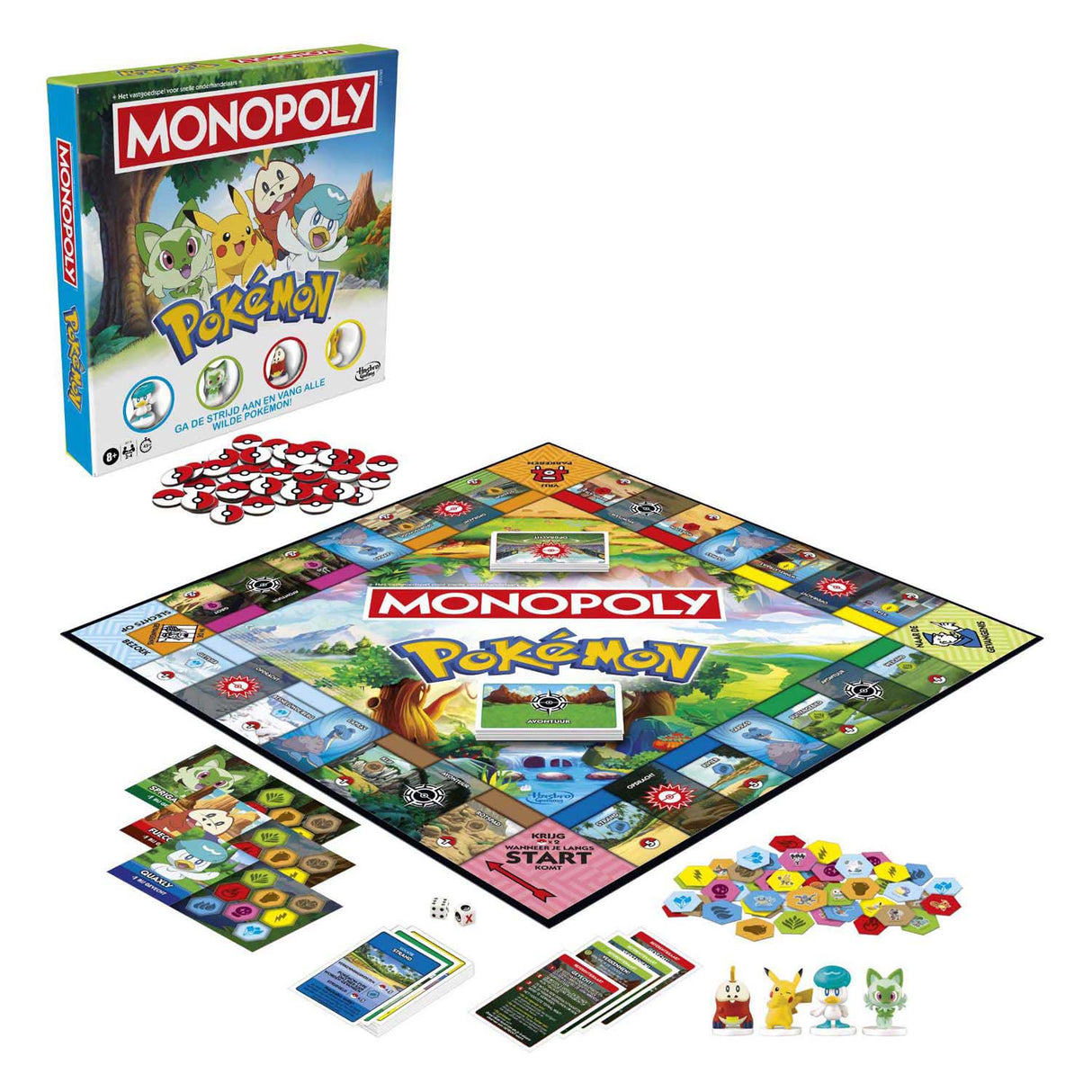 Monopoly Pokémon Edition - brætspil - brætspil