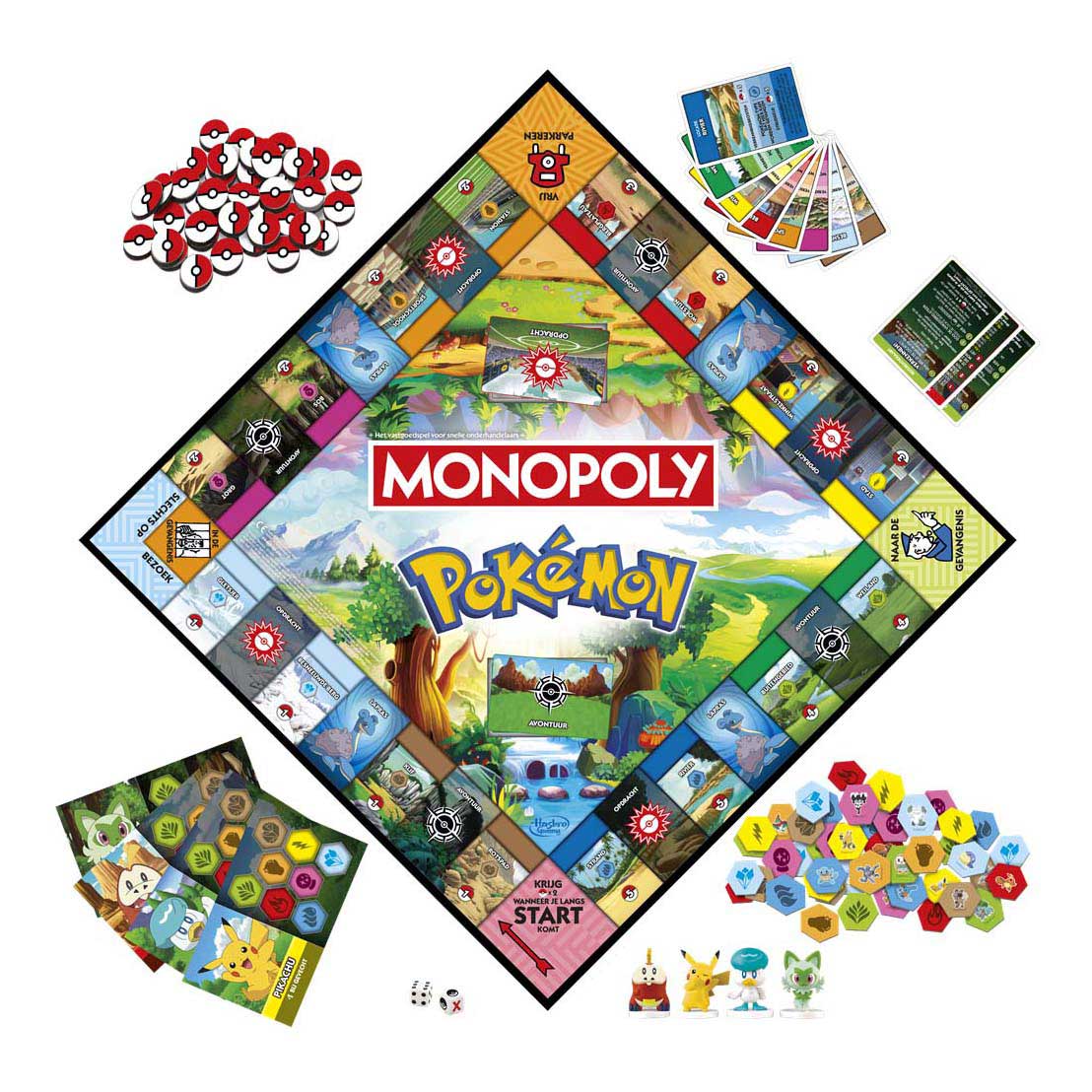 Monopoly Pokémon Edition - brætspil - brætspil