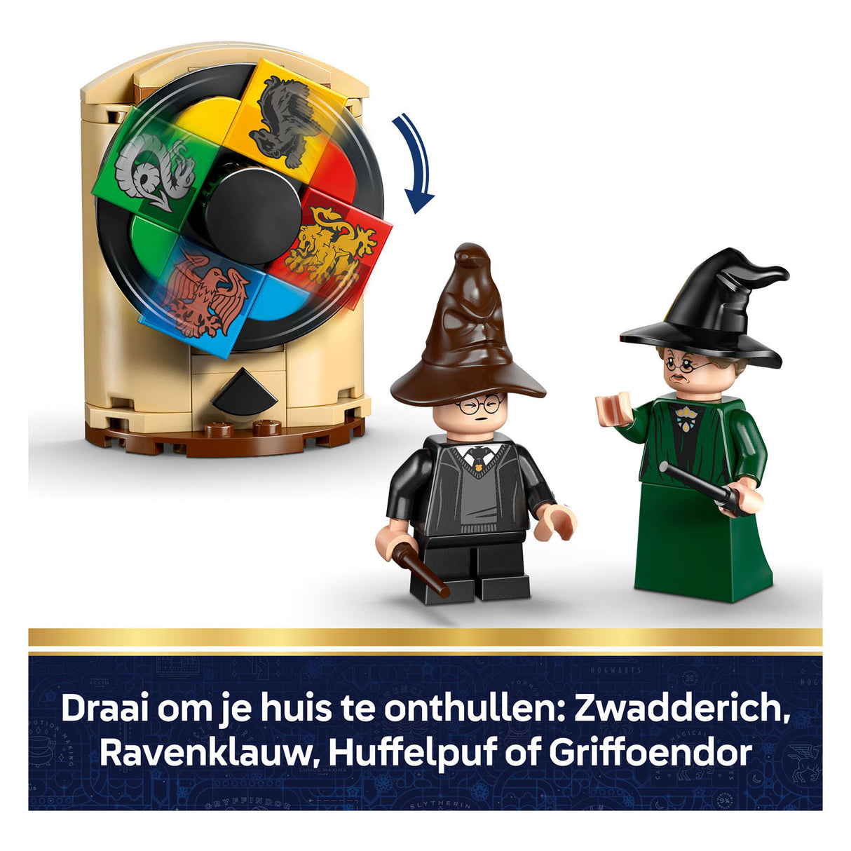 Lego harry potter tm 76460 hogwarts slot sortering hat ceremoni | 2 stk