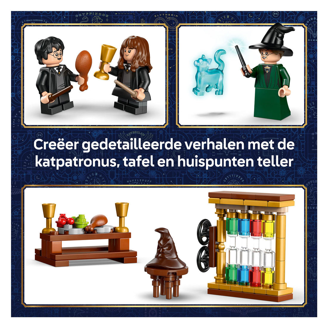 Lego harry potter tm 76460 hogwarts slot sortering hat ceremoni | 2 stk