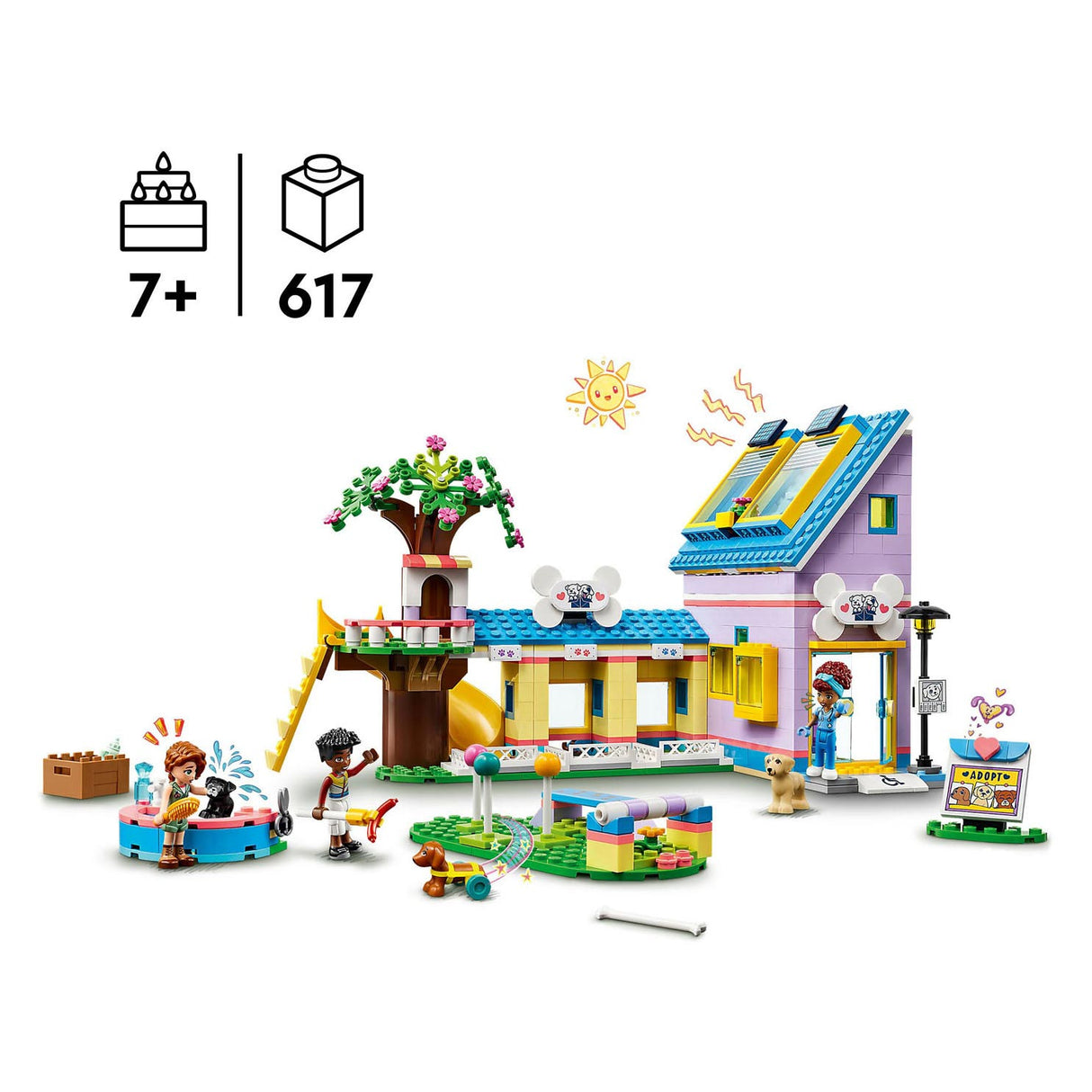 LEGO LEGO Friends 41727 Dog Rescue Center
