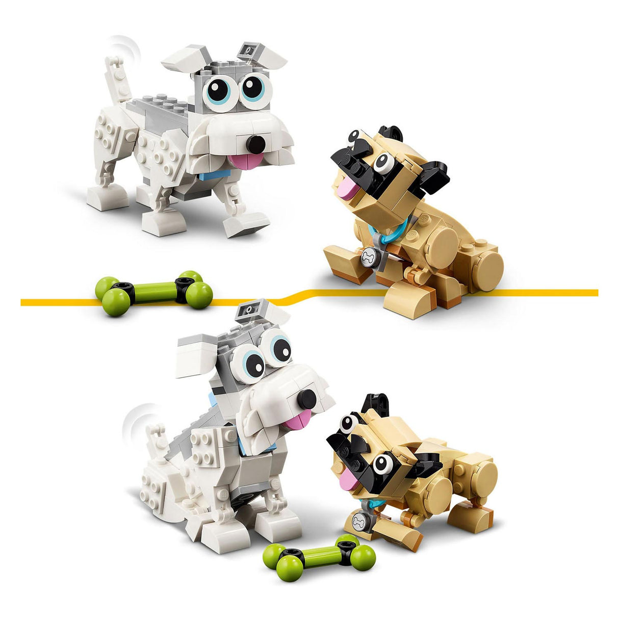Lego -skaber 31137 søde hunde