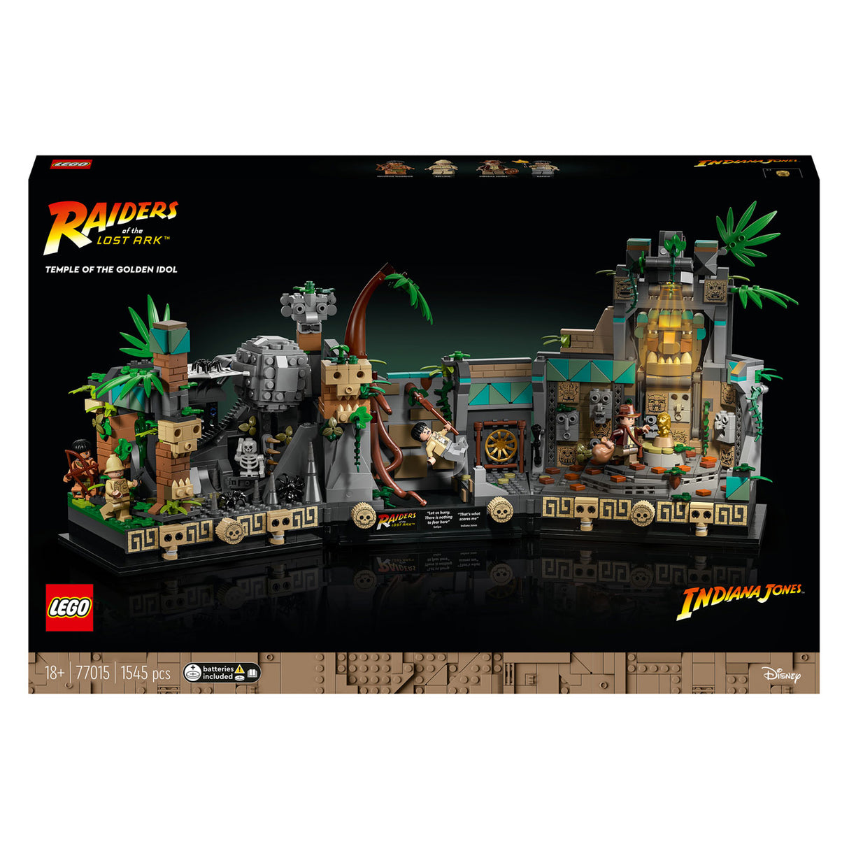 LEGO LEGO Indiana Jones 77015 Temple of the Golden Statue