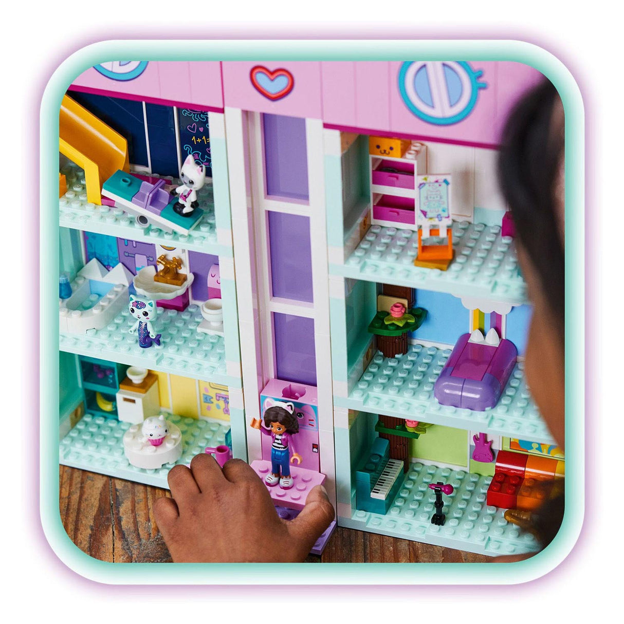 Lego gabbys dukkehus gabbys dukkehuslegetøj legetøj med 4 minifigurer og tilbehør til børn 4+ - 10788
