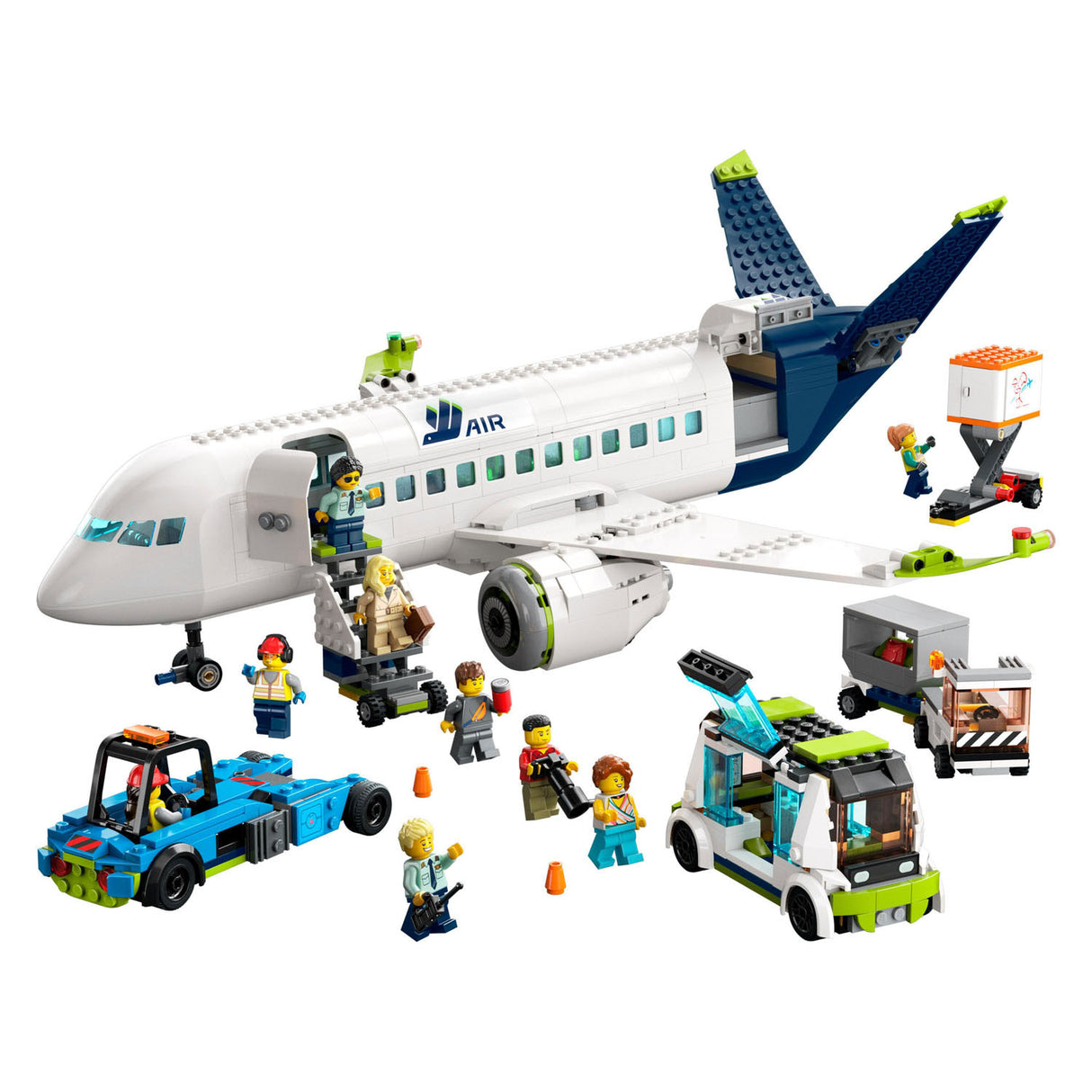 Lego city passagerfly legetøjssæt - 60367