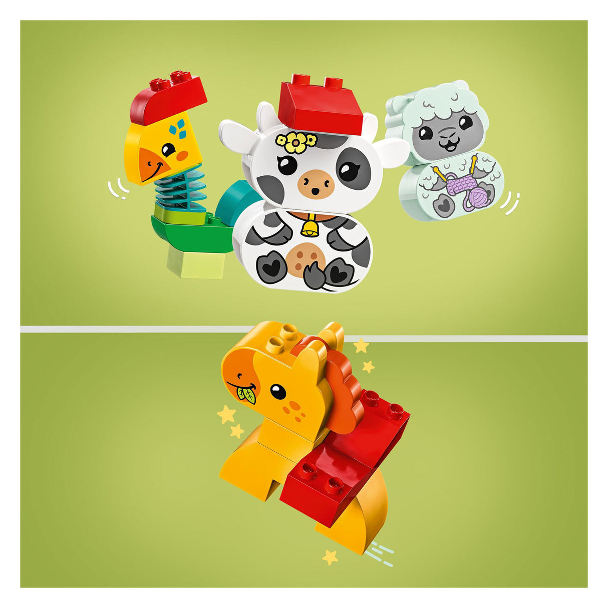 Lego duplo mit første dyretog - 10412