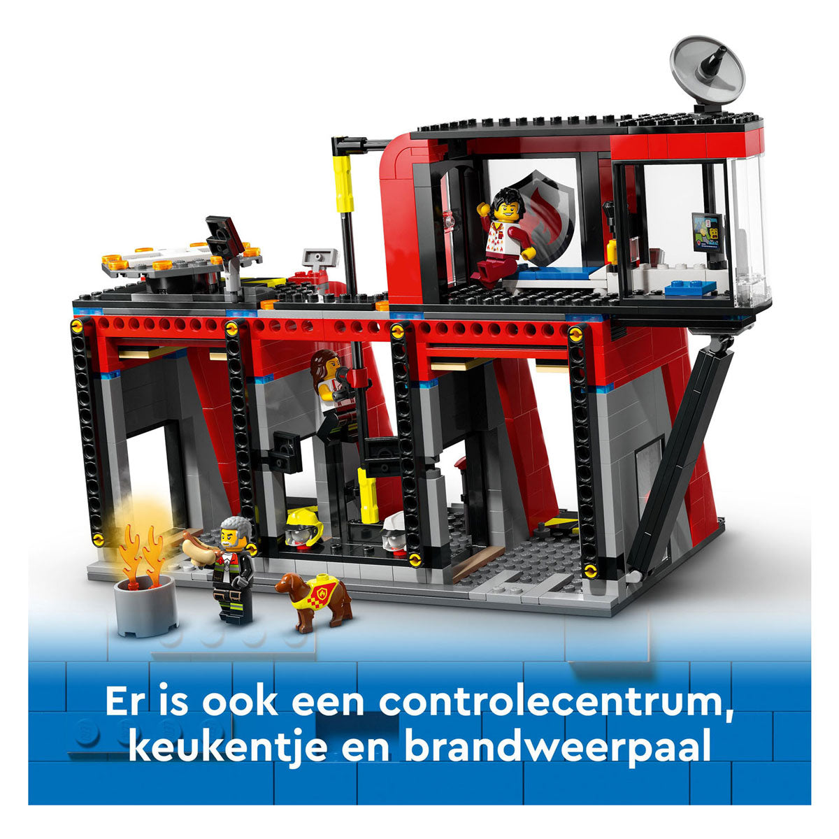 Lego city brandstation og brandbil - 60414