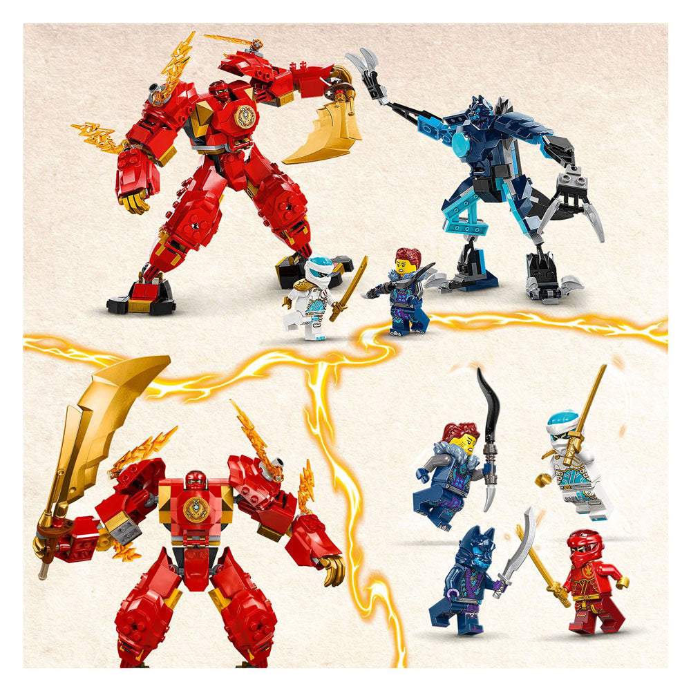 Lego ninjago 71808 kais elemental fire mech