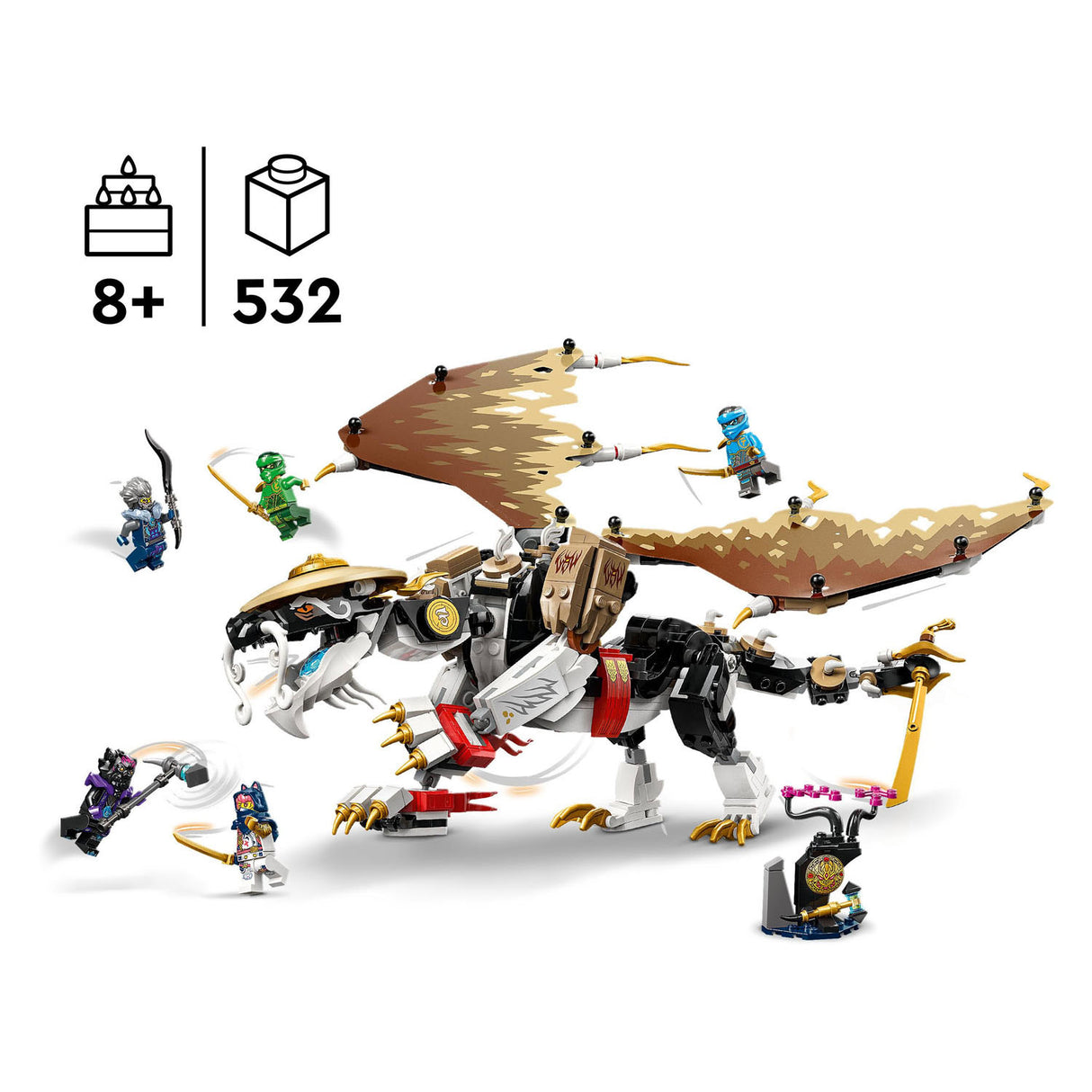 Lego ninjago 71809 nivellerer mesterdragen