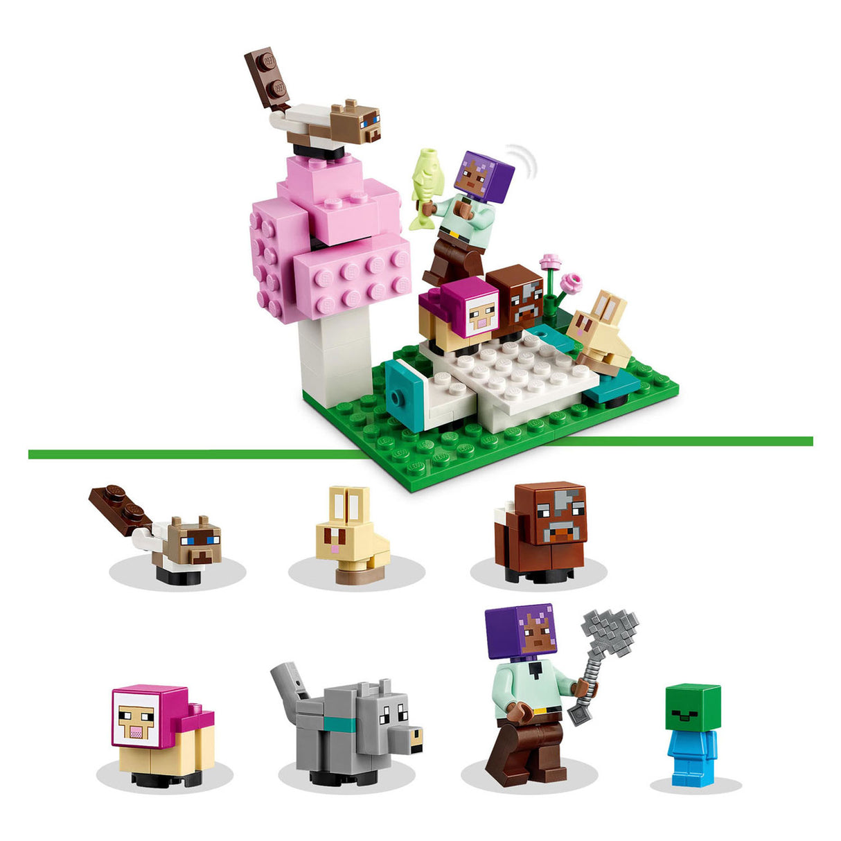 LEGO LEGO MINECRAFT 21253 DE DIERENOPVANG