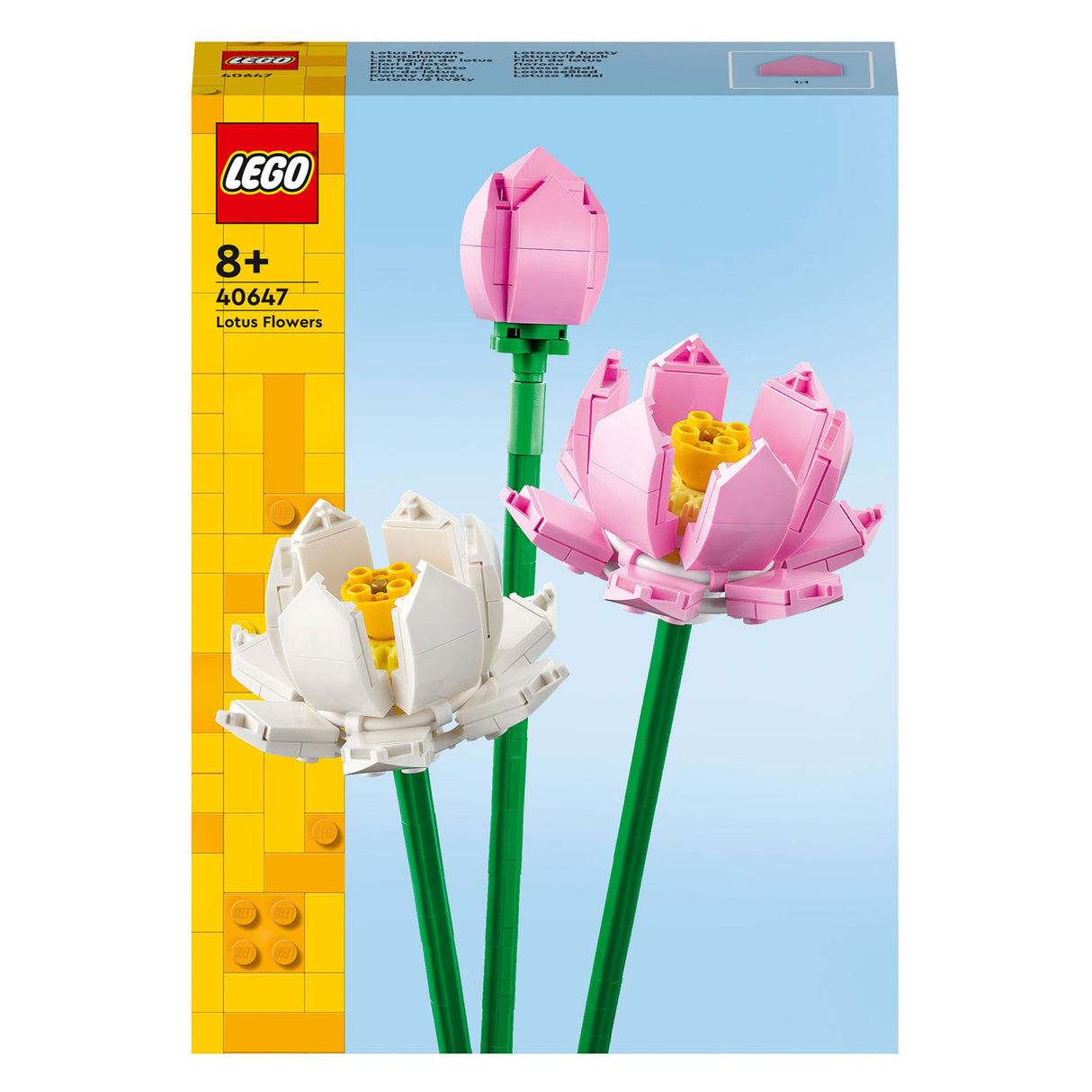 Lego ikoniske lotusblomster - botanisk samling - 40647