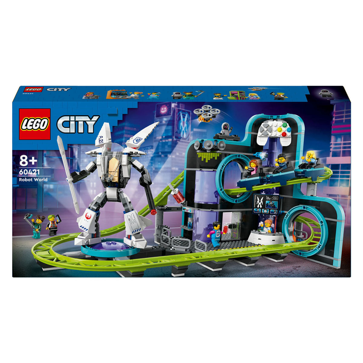 Lego City 60421 Achtbaan i Robotwereld