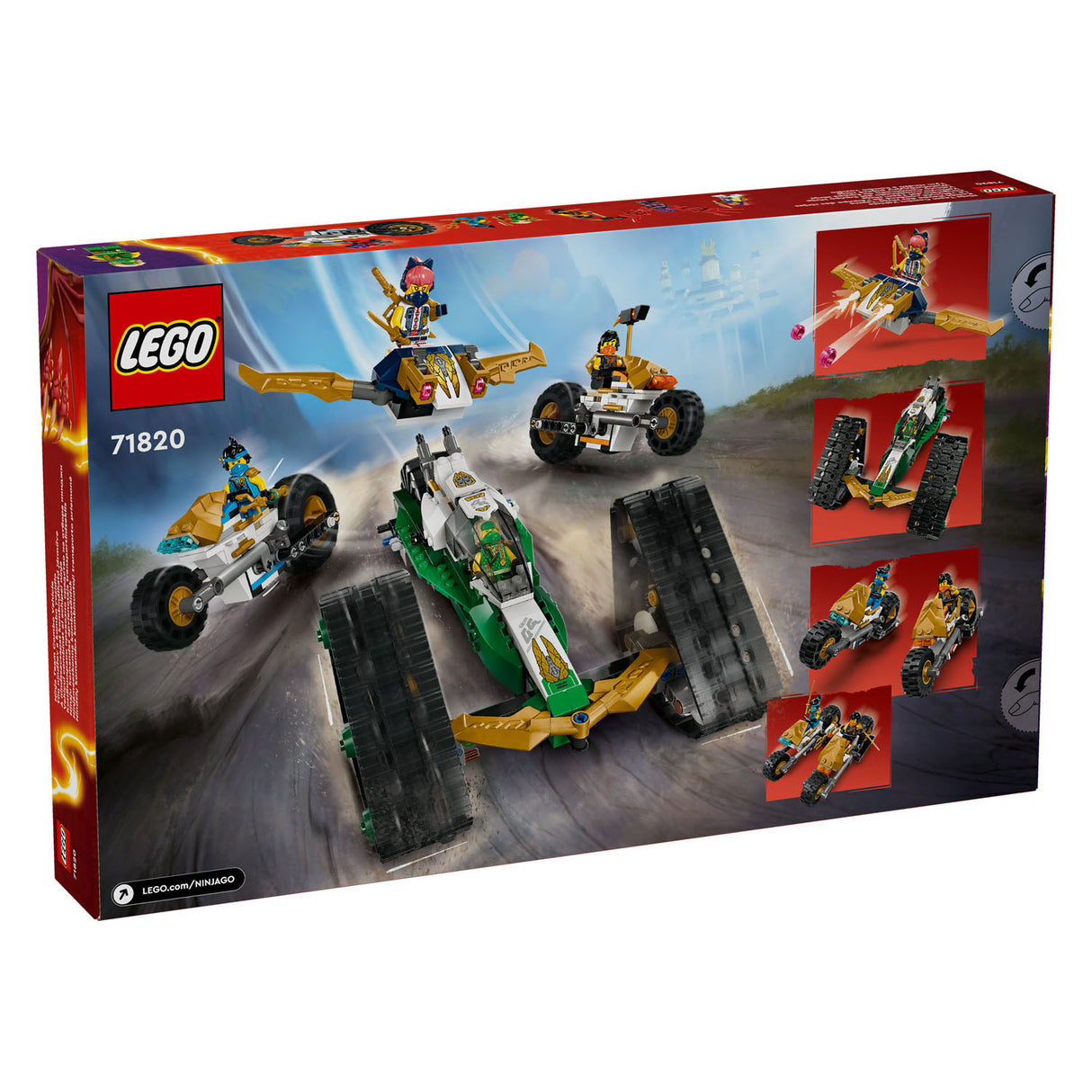 Lego 71820 ninjago ninja team kombinationskøretøj