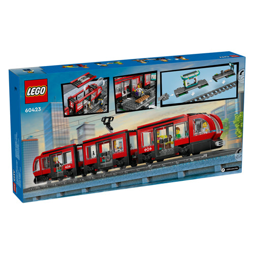 Lego city sporvogn og station - 60423