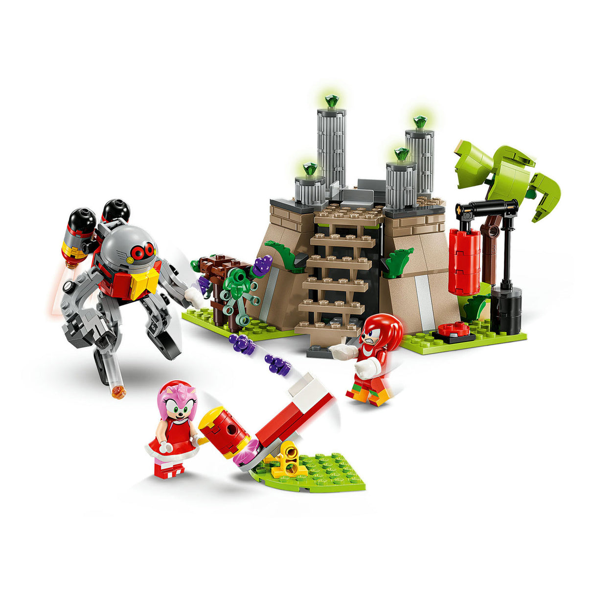 Lego 76998 Sonic Knuckles og Master Emerald Temple