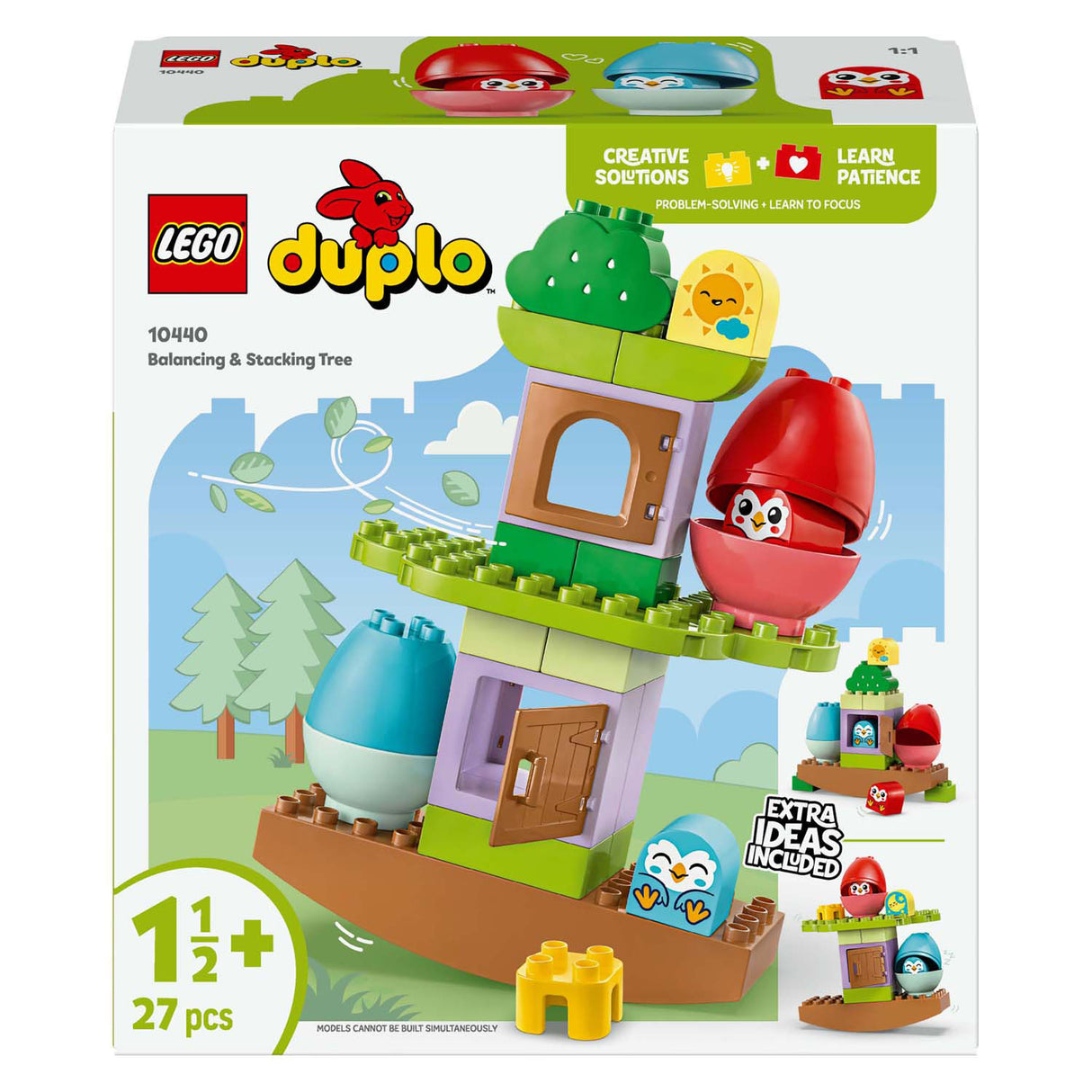 Lego Duplo mit første 10440 balance- og stabletræ