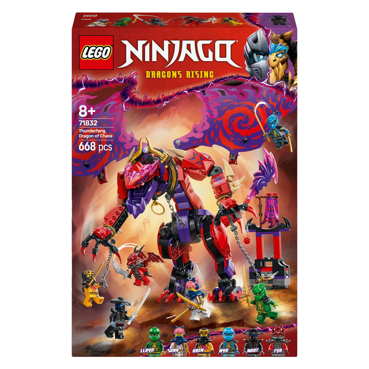 Lego ninjago 71832 thunderfang drage of chaos