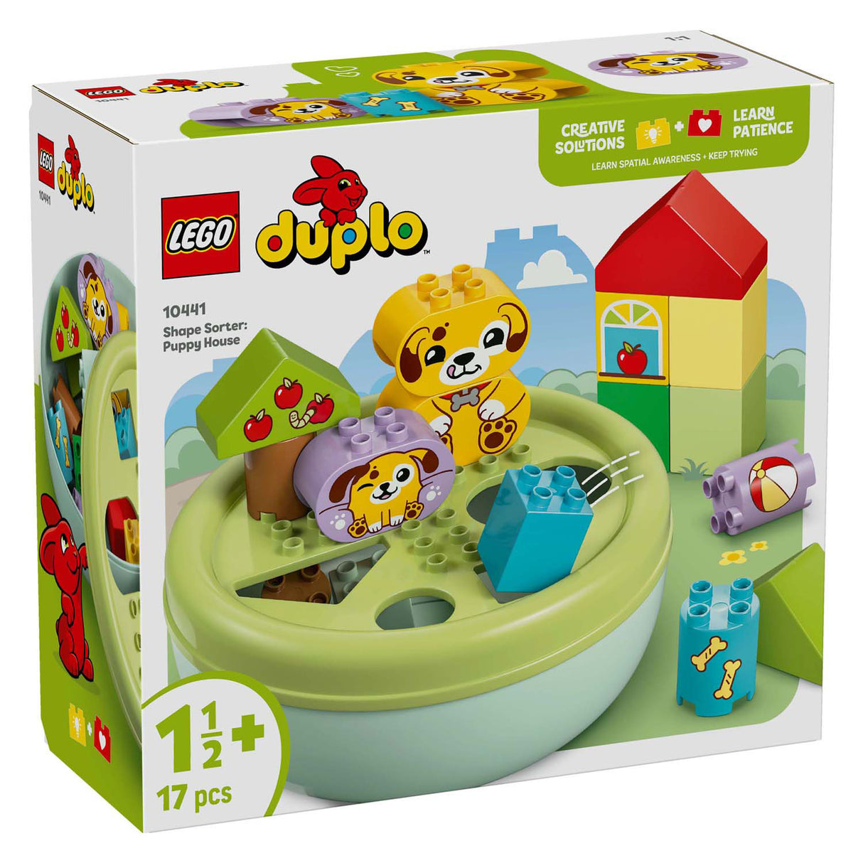 Lego ® Duplo® min første formsorterer: hvalpehus - 10441