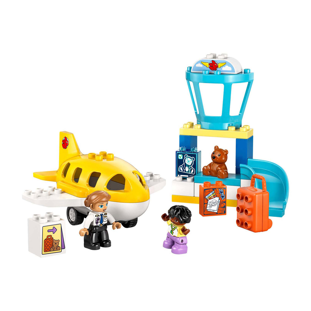 Lego® Duplo® city i lufthavnen for første gang - 10443