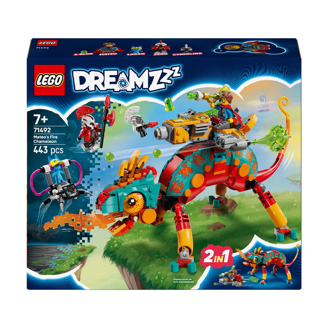 Lego dreamzzz mateo's brand kamæleon legetøj - 71492