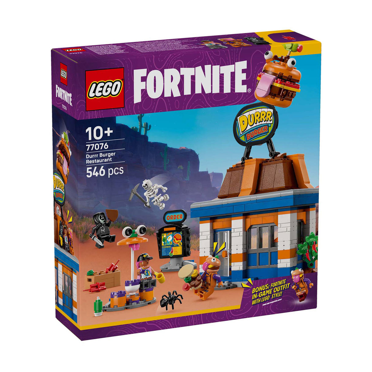 Lego® Fortnite® Durrr burgerrestaurant - 77076