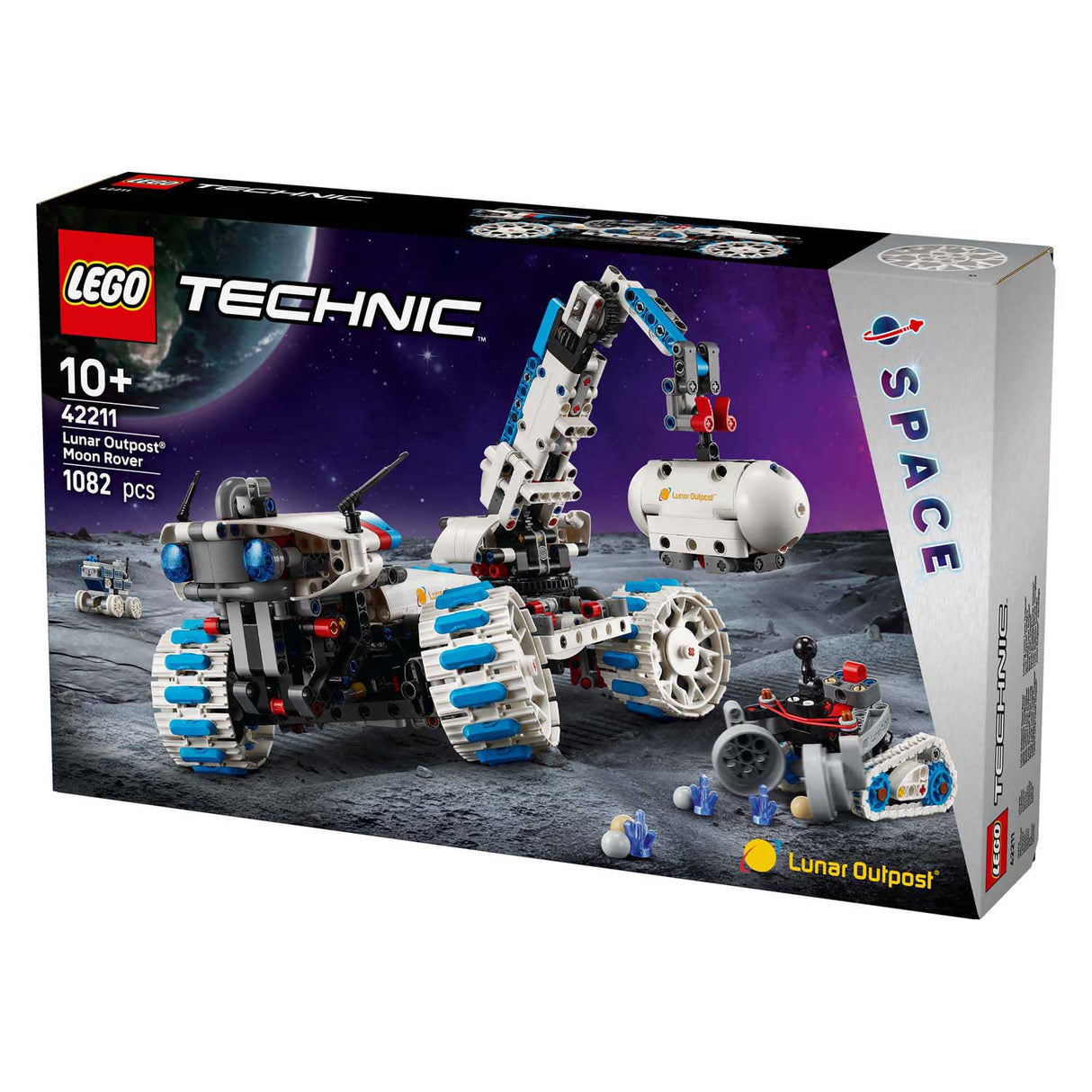 Lego ® technic lunar outpost™ moon rover rumfartøj - 42211