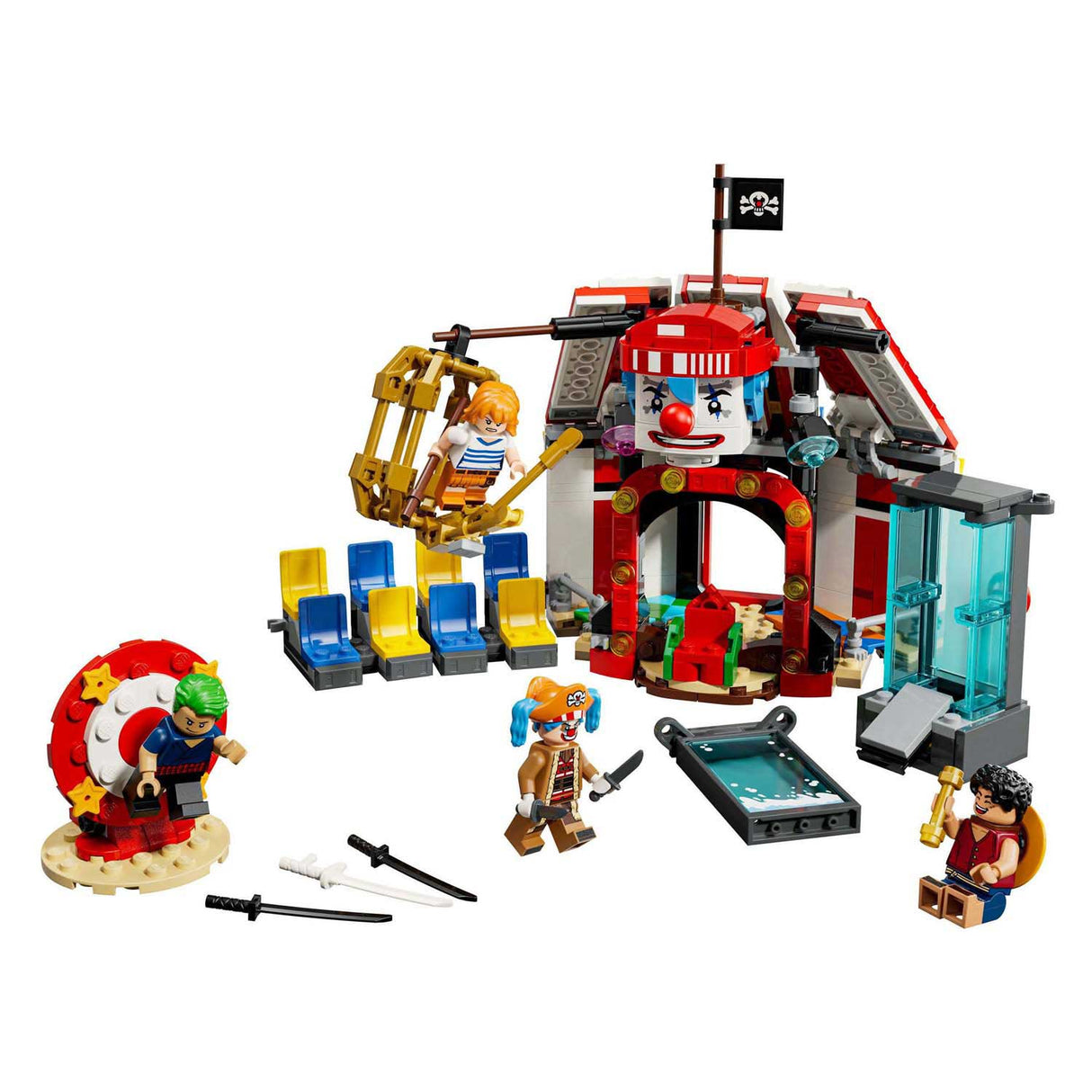 Lego ® et stykke cirkustelt af buggy the clown byggesæt - 75637
