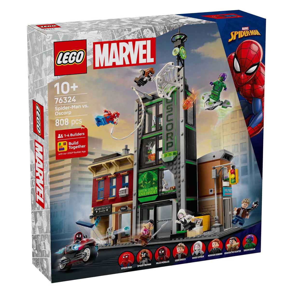 Lego® marvel spider-man vs. oscorp - 76324