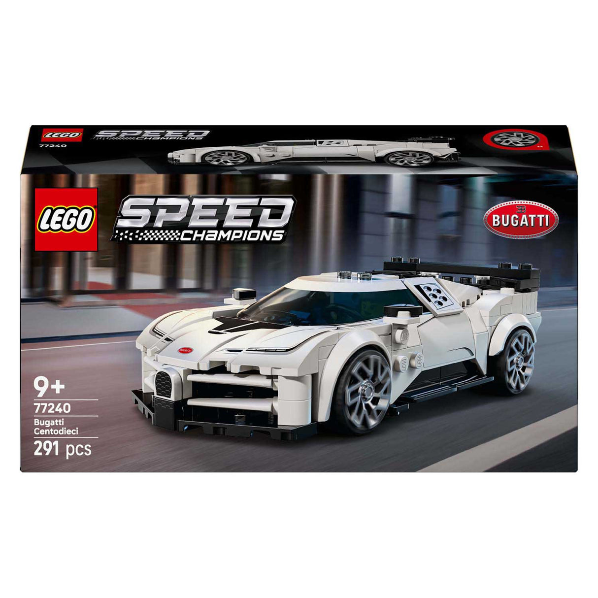 Lego ® speed champions bugatti centodieci hyper sportsvogn - 77240