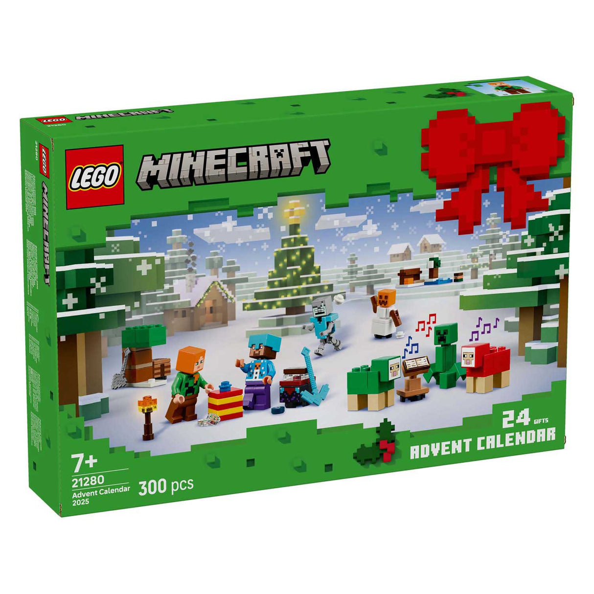 Lego minecraft 21280 adventskalender 2025