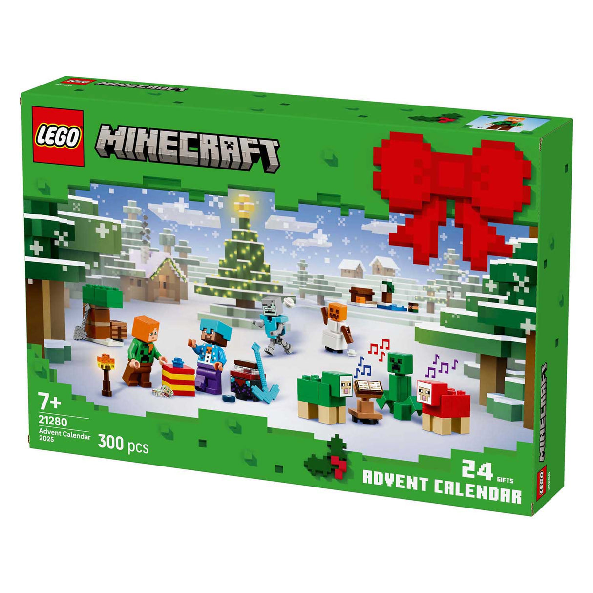 Lego minecraft 21280 adventskalender 2025