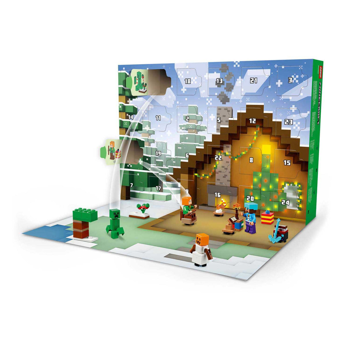 Lego minecraft 21280 adventskalender 2025