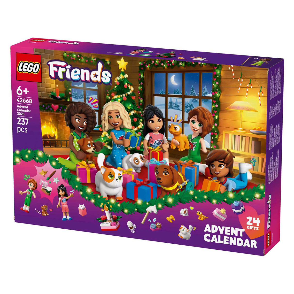 Lego friends 42668 adventskalender 2025