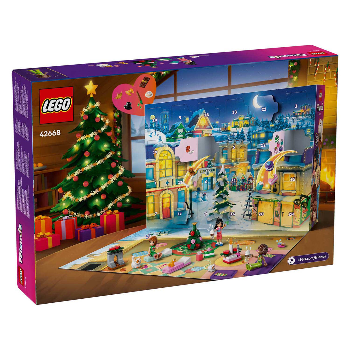 Lego friends 42668 adventskalender 2025