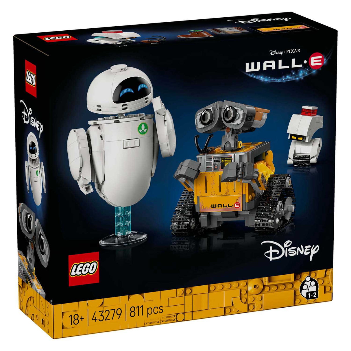 Lego Disney og Pixar Wall-E og Eve - 43279