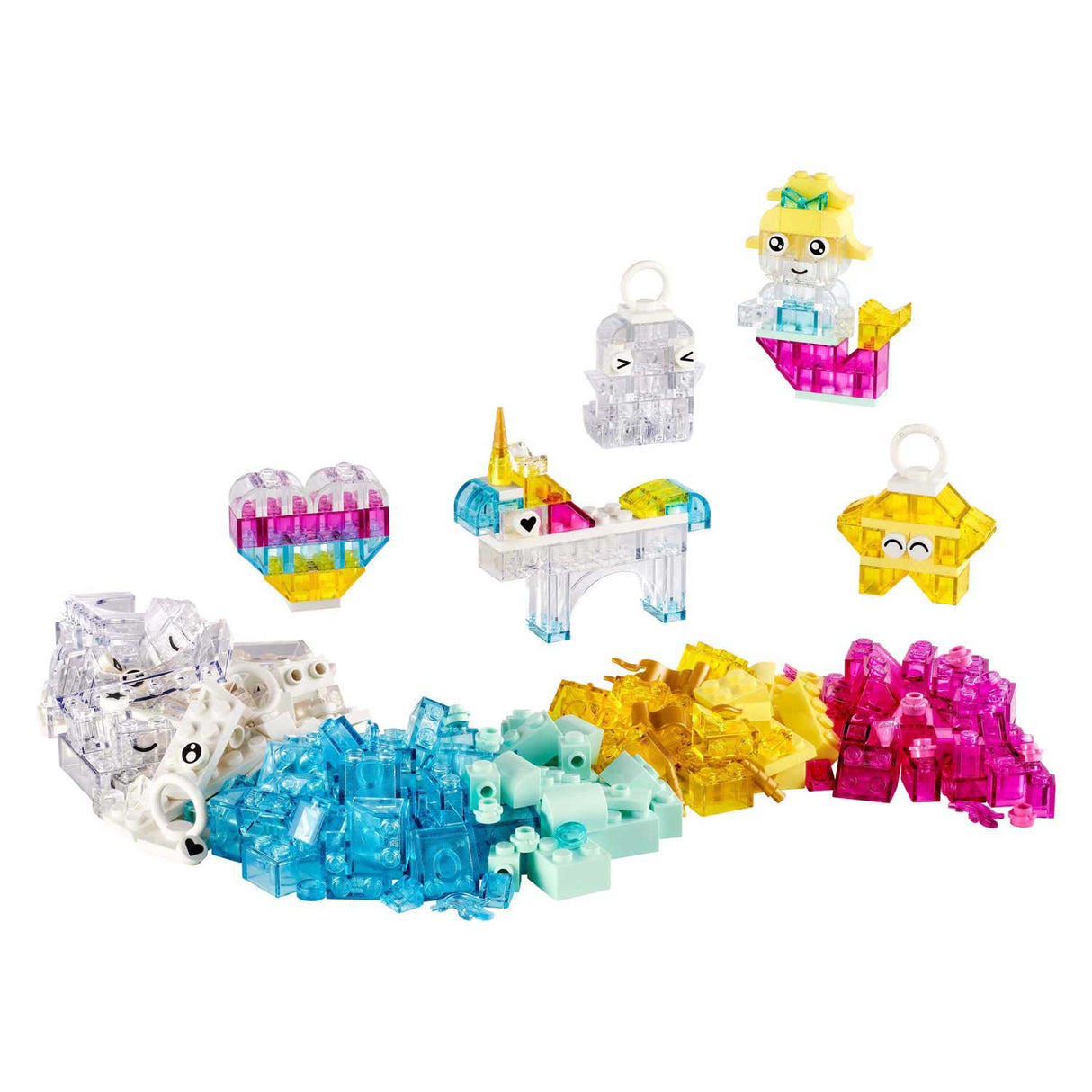 Lego klassisk magisk gennemsigtig æske - 11040