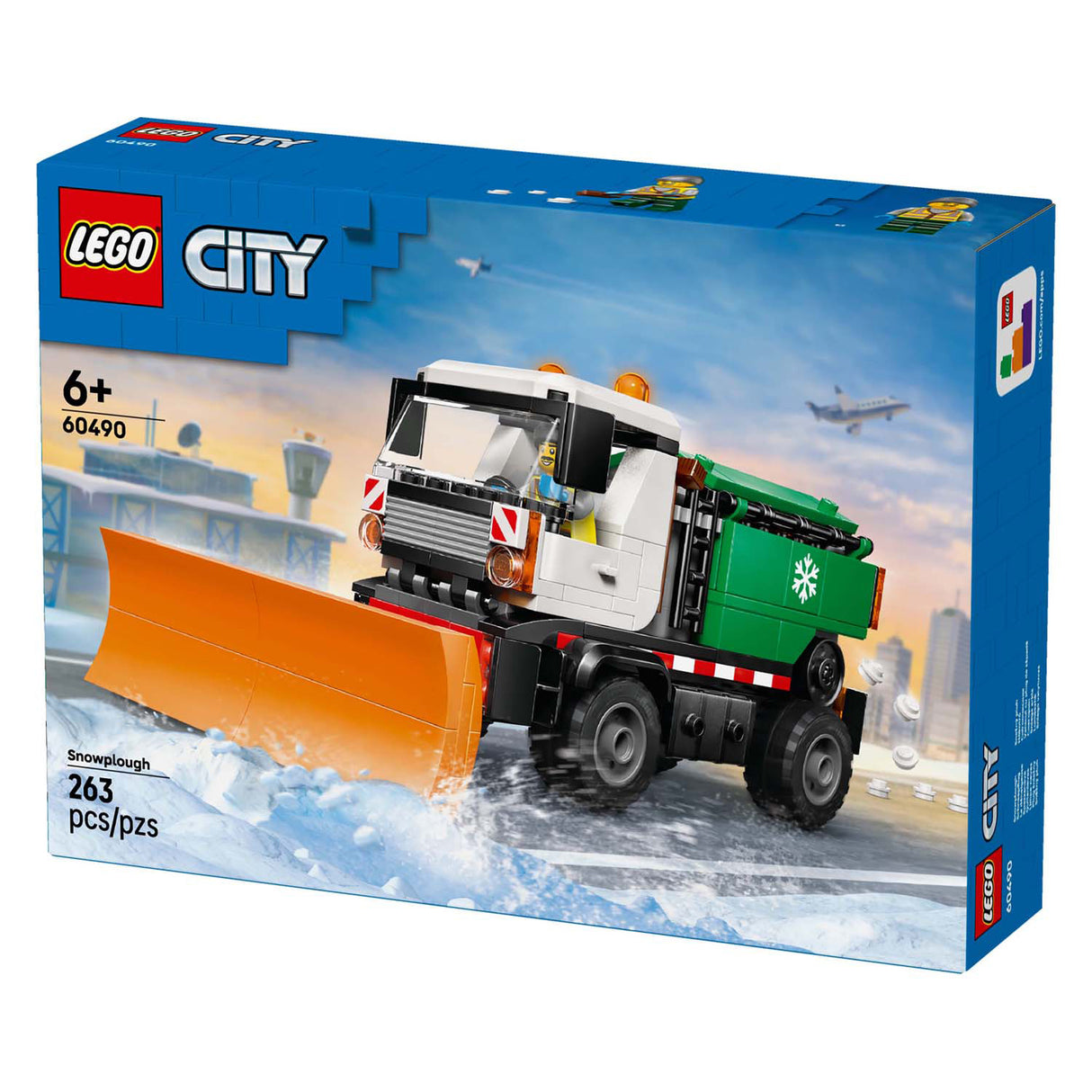 Lego city store køretøjer 60490 sneplov
