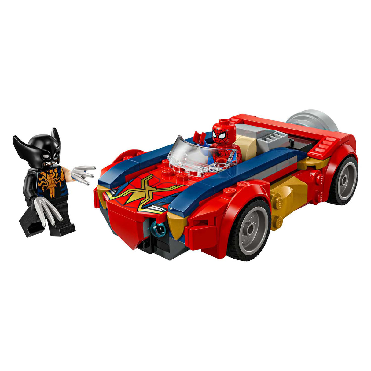 Lego superhelte 76336 marvel spider-man bil vs. gift jærv