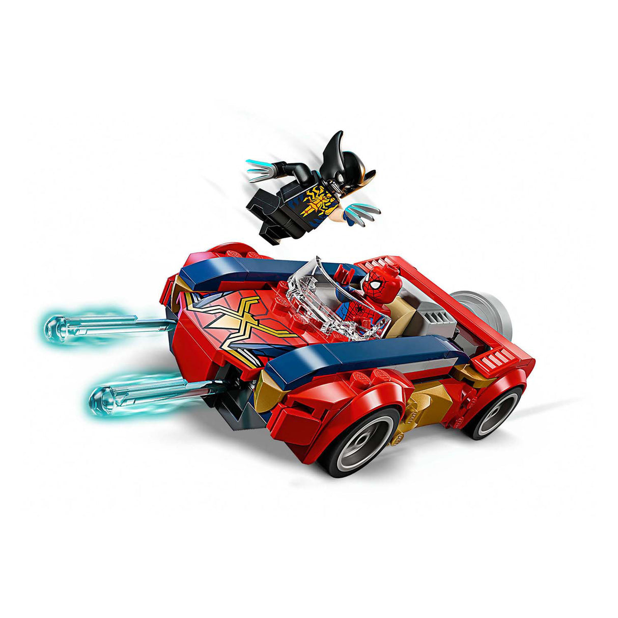 Lego superhelte 76336 marvel spider-man bil vs. gift jærv