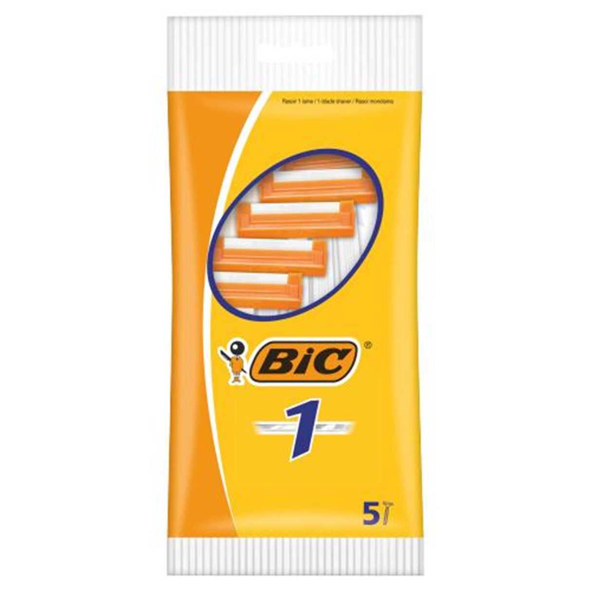 Bic barberblade 5 stk alm