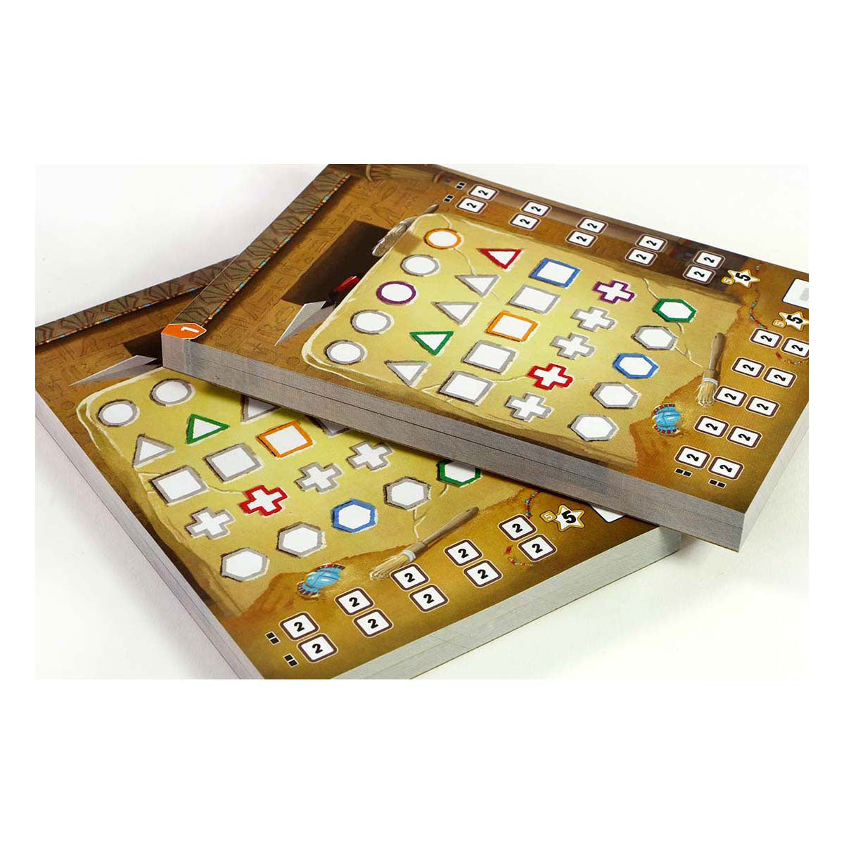 999spil 999 spil vælg en kuglepen krypter scoreblokke, 2 stk.