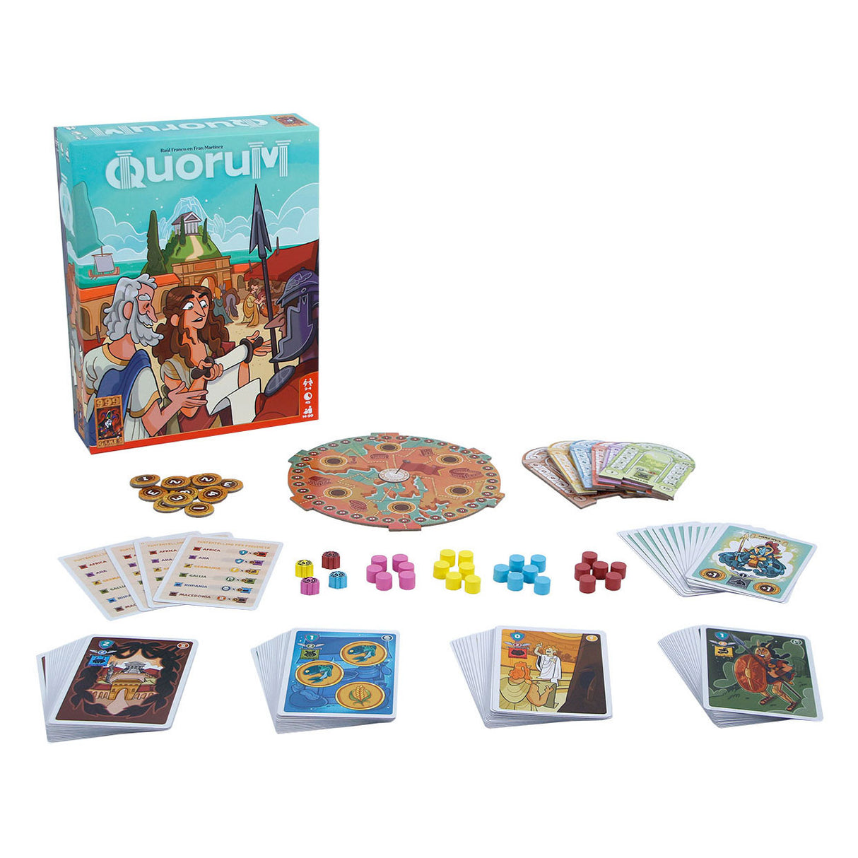 999spil 999 spil quorum brætspil (hollandsk, 2 - 4 spillere, 45 minutter, fra 14 år)