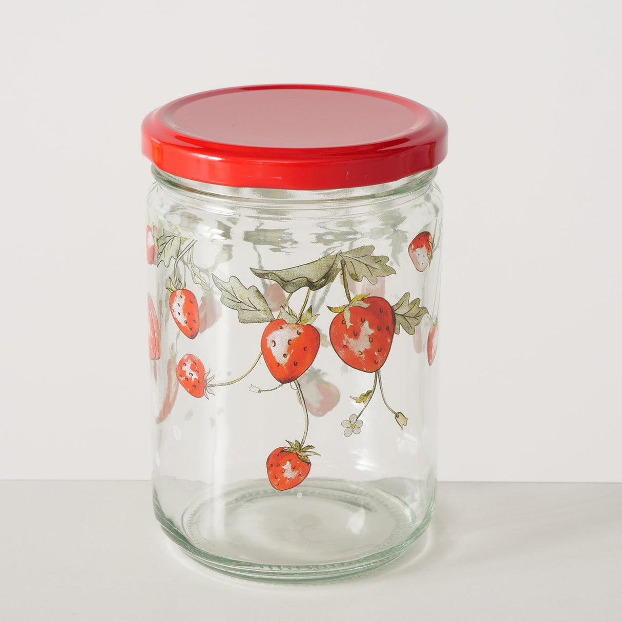 Boltze hjemmeopbevaringskrukke jordbær 500ml glas