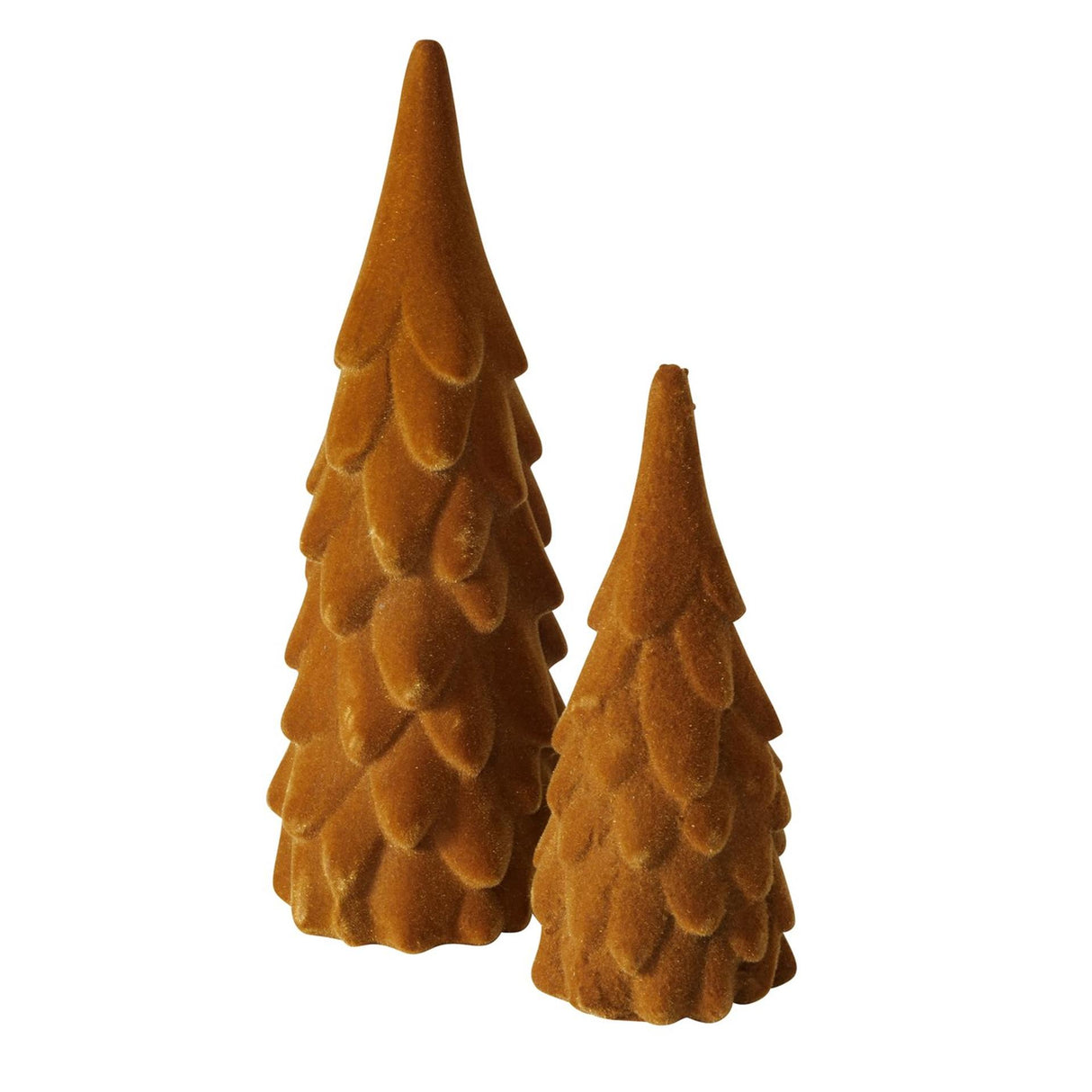 Boltze hjemme dekorativ juletræ boogy 2-delt h22 cm polyresin brun