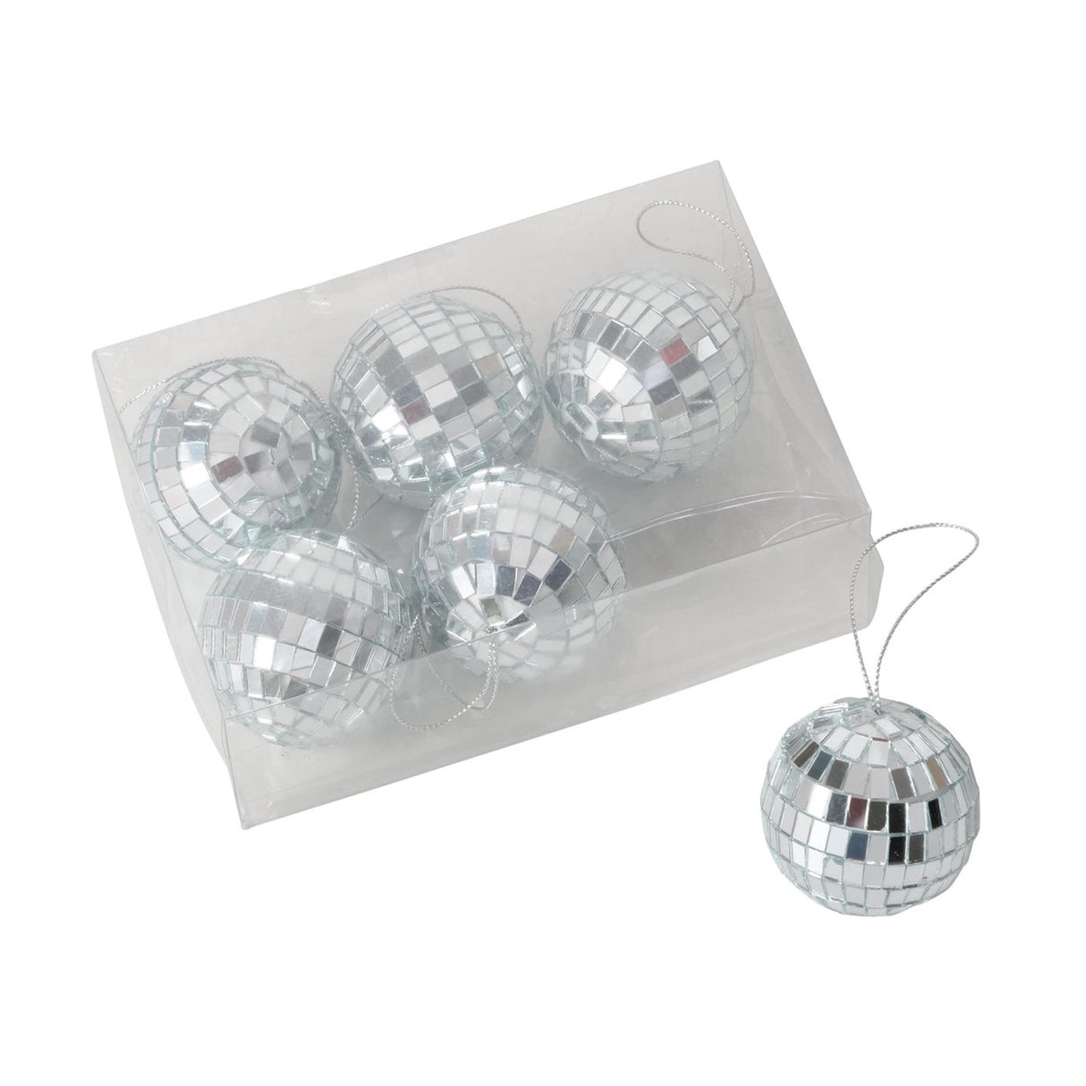 Boltze home julekugle disco 6-delt glas dia.5cm