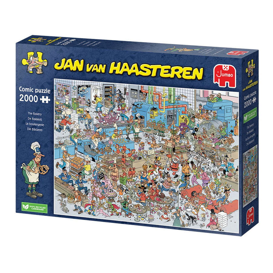 Jumbo Jan van Haasteren puslespil - bageriet, 2000 stk.