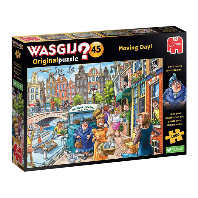 Jumbo Wasgij Original 45 Moving Day!, 1000 stk.