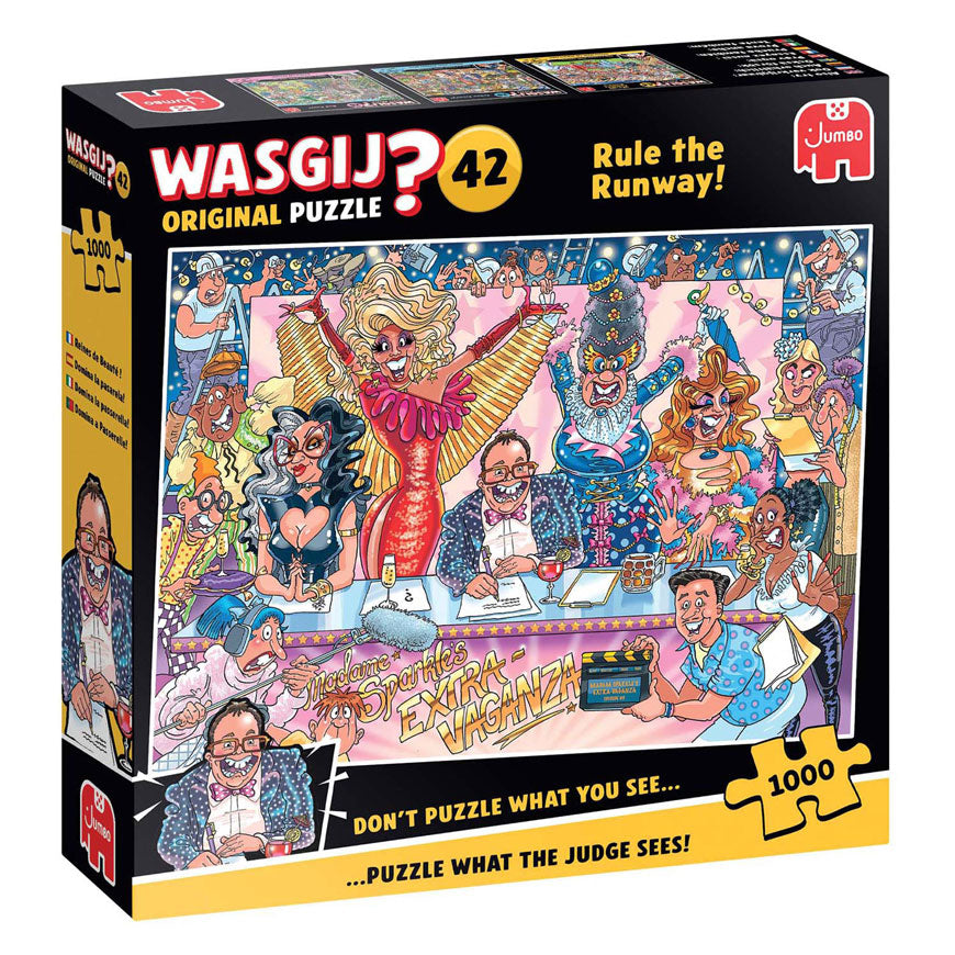 Mærkeløst sans marque wasgij original 42 puslespil - glitter og gnistre!, 1000 stk.